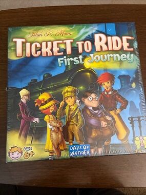 Ticket to Ride: First Journey Kids Board Game - Days of Wonder - New in Box